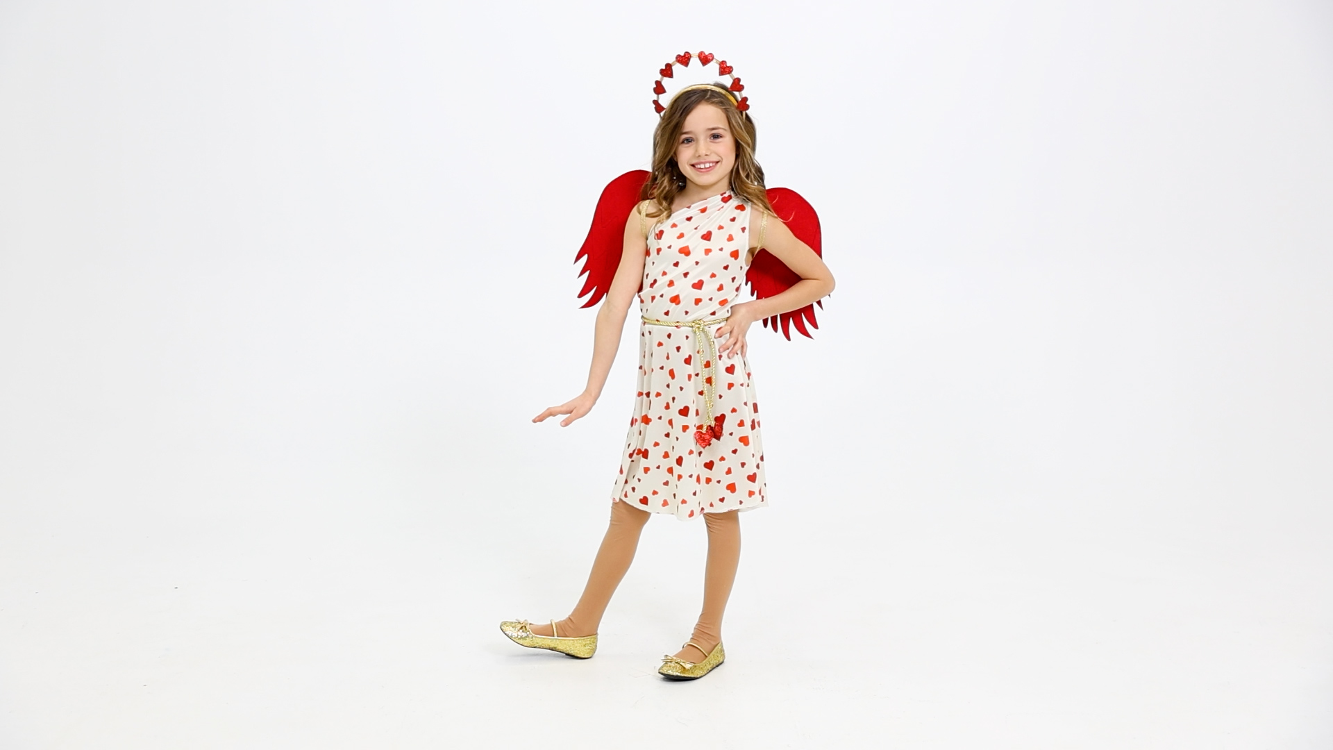 FUN4990CH Girl's Cutie Cupid Costume Dress